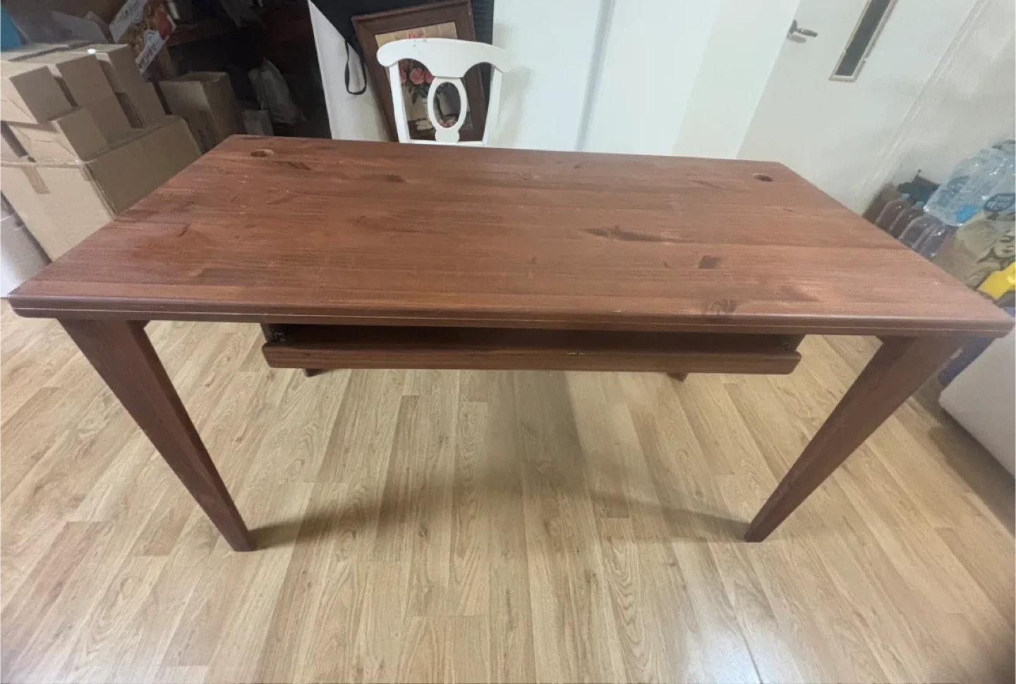 원목 책상(다리 분해 가능)