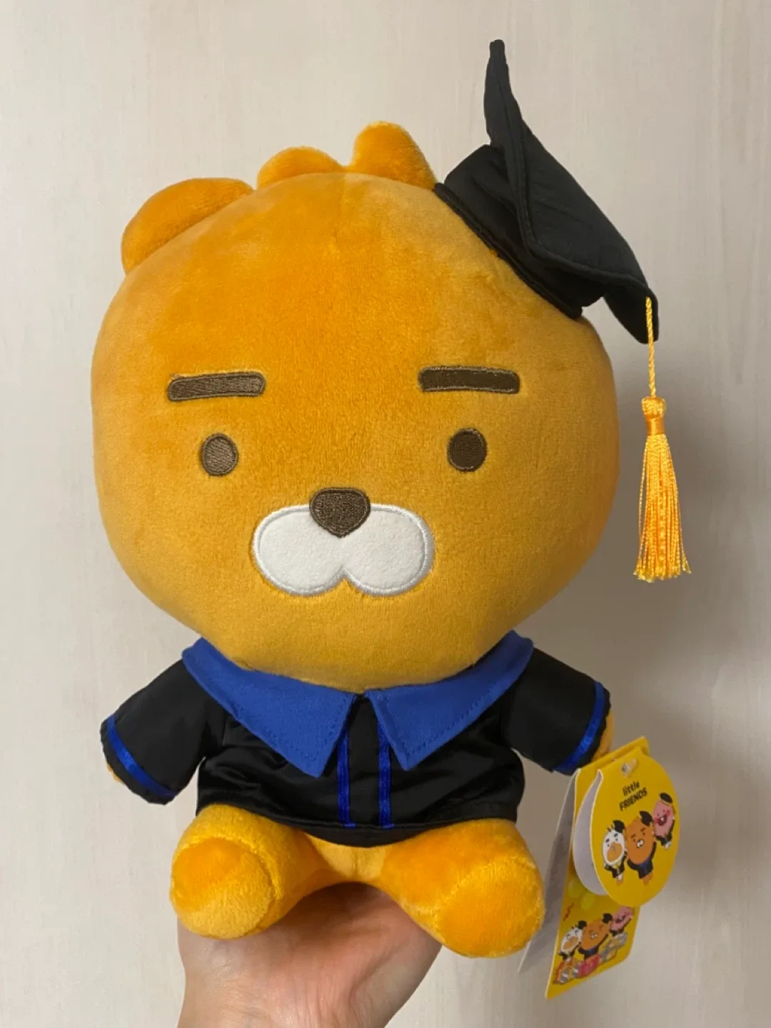 큰 오리 인형+학사모 라이언 인형 일괄
