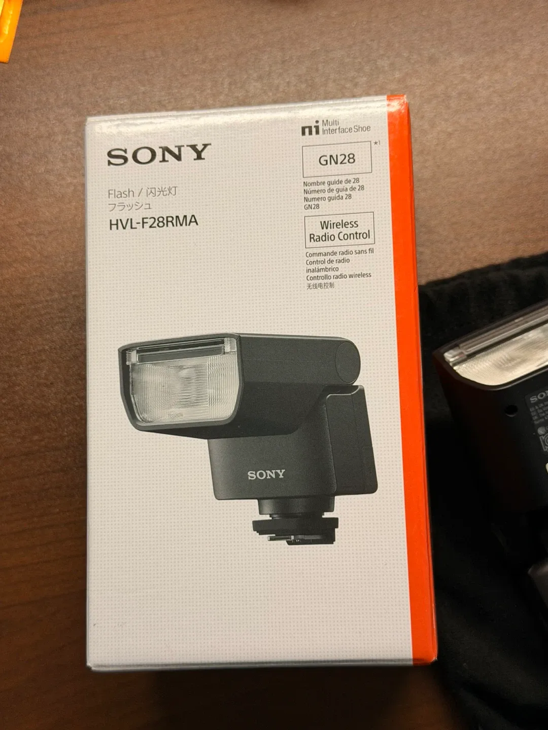 소니 플래시 HVL-F28RMA A급 중고
