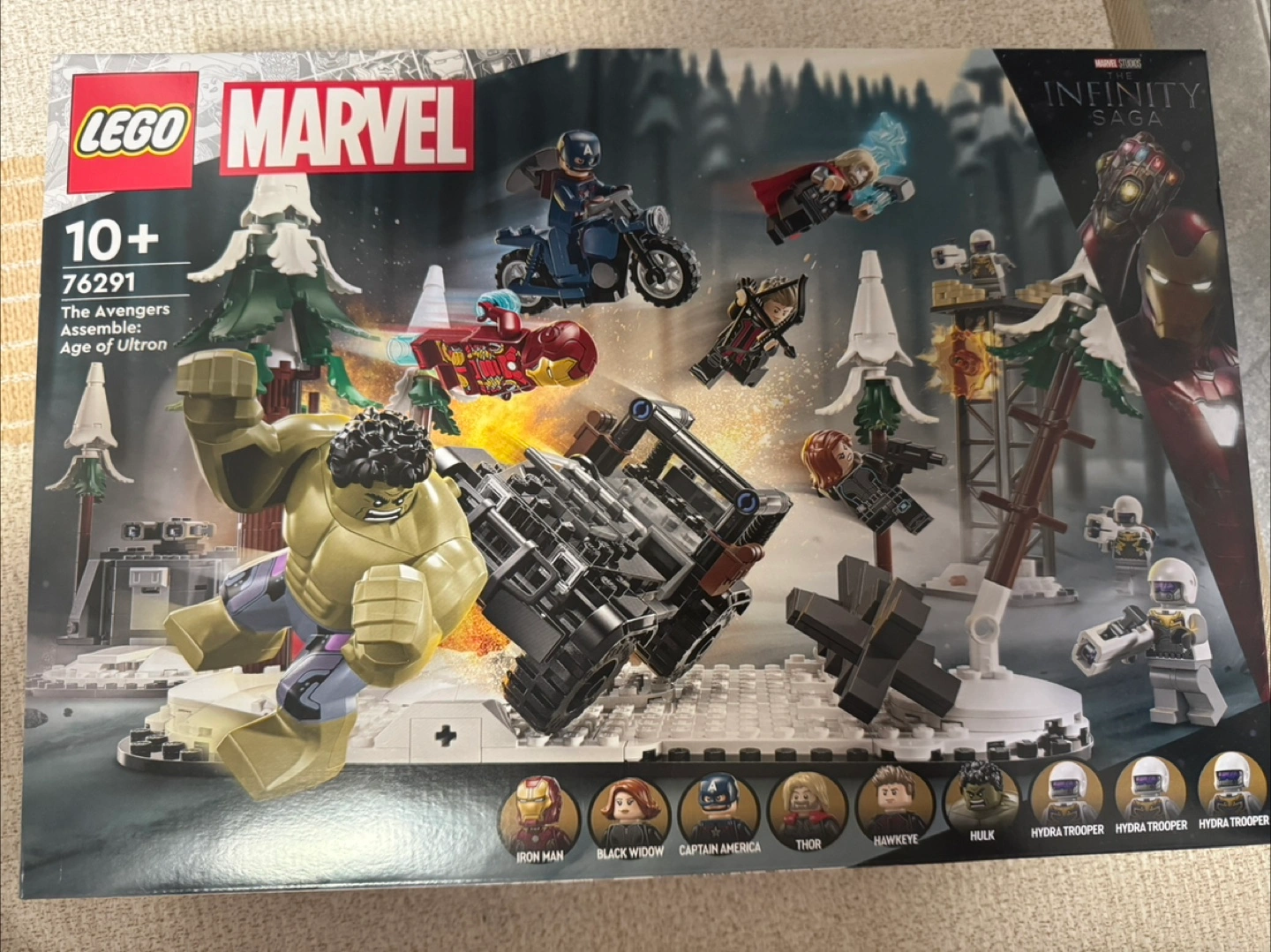 레고 76291 어벤져스 에이지 오브 울트론 미개봉 | 취미/게임/음반 | 당근 중고거래
