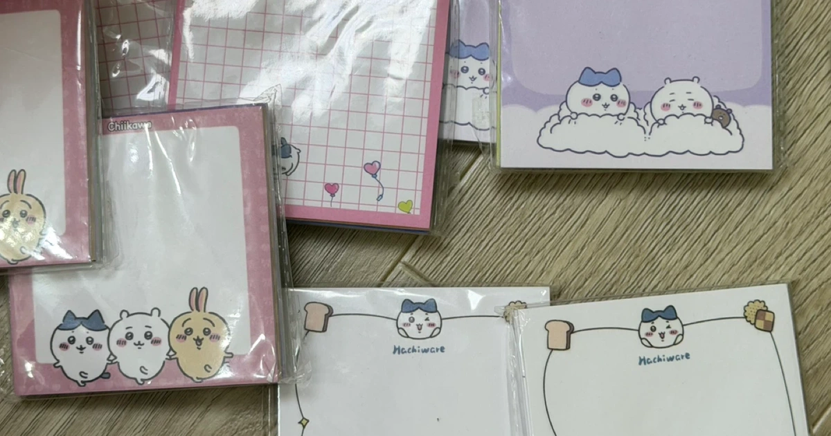치이카와 메모지 떡메 8개 | 취미/게임/음반 | 당근 중고거래