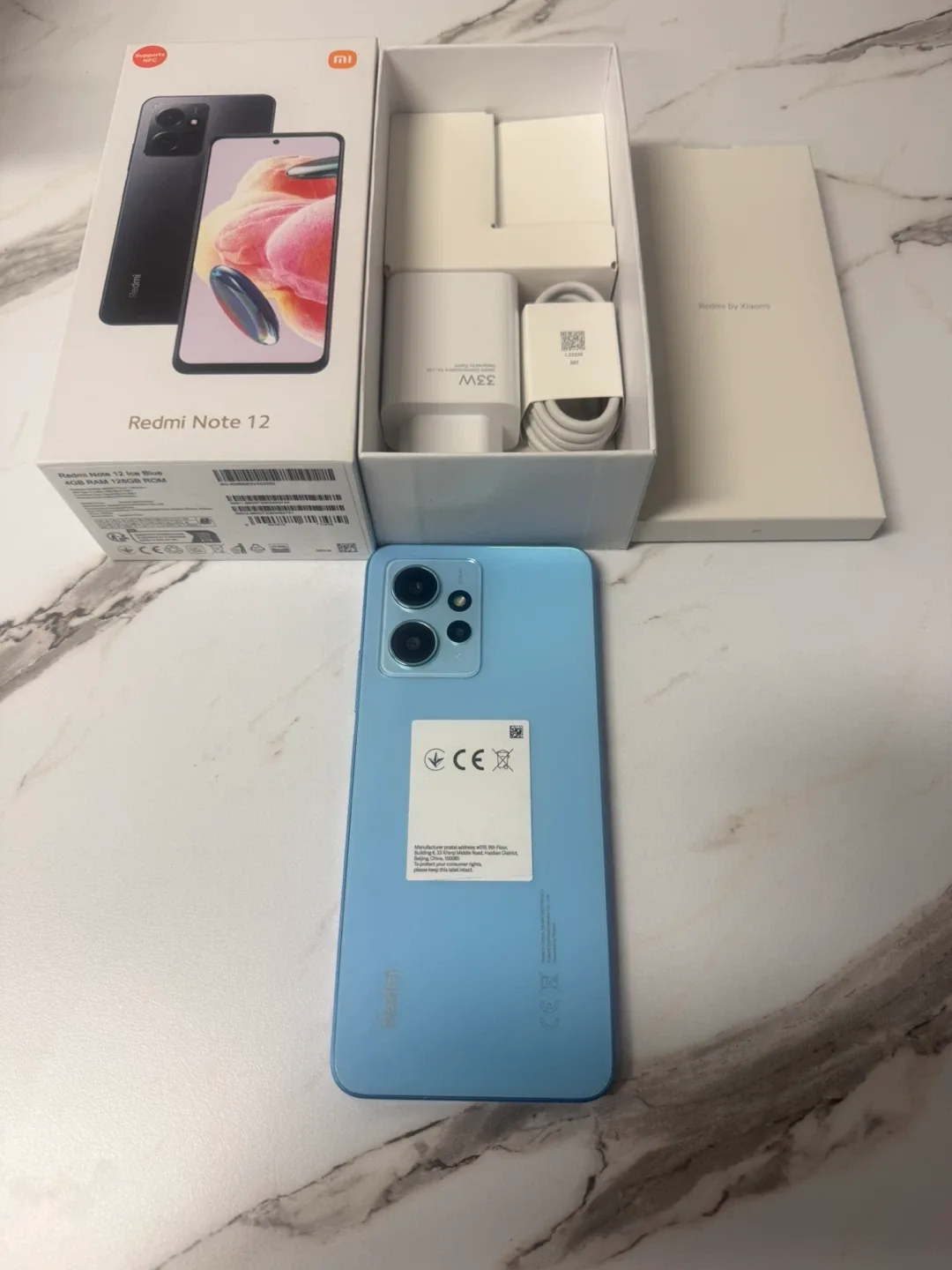 샤오미 Redmi Note 12 라이트 블루