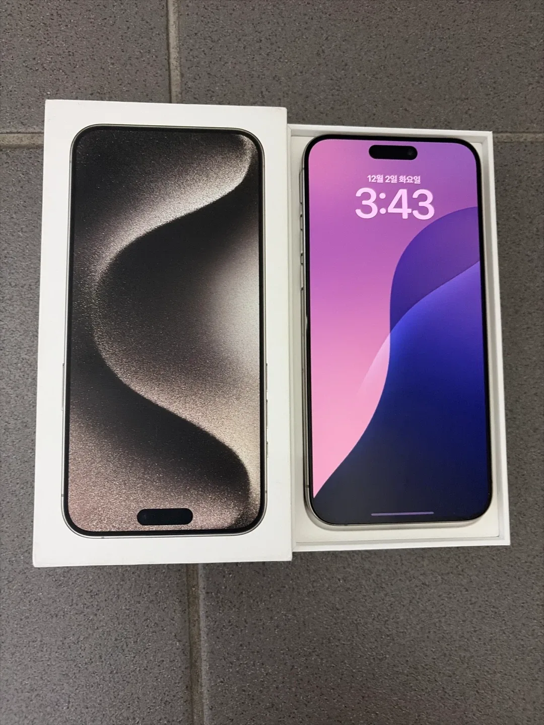 아이폰 15 프로맥스 512GB 배터리100퍼