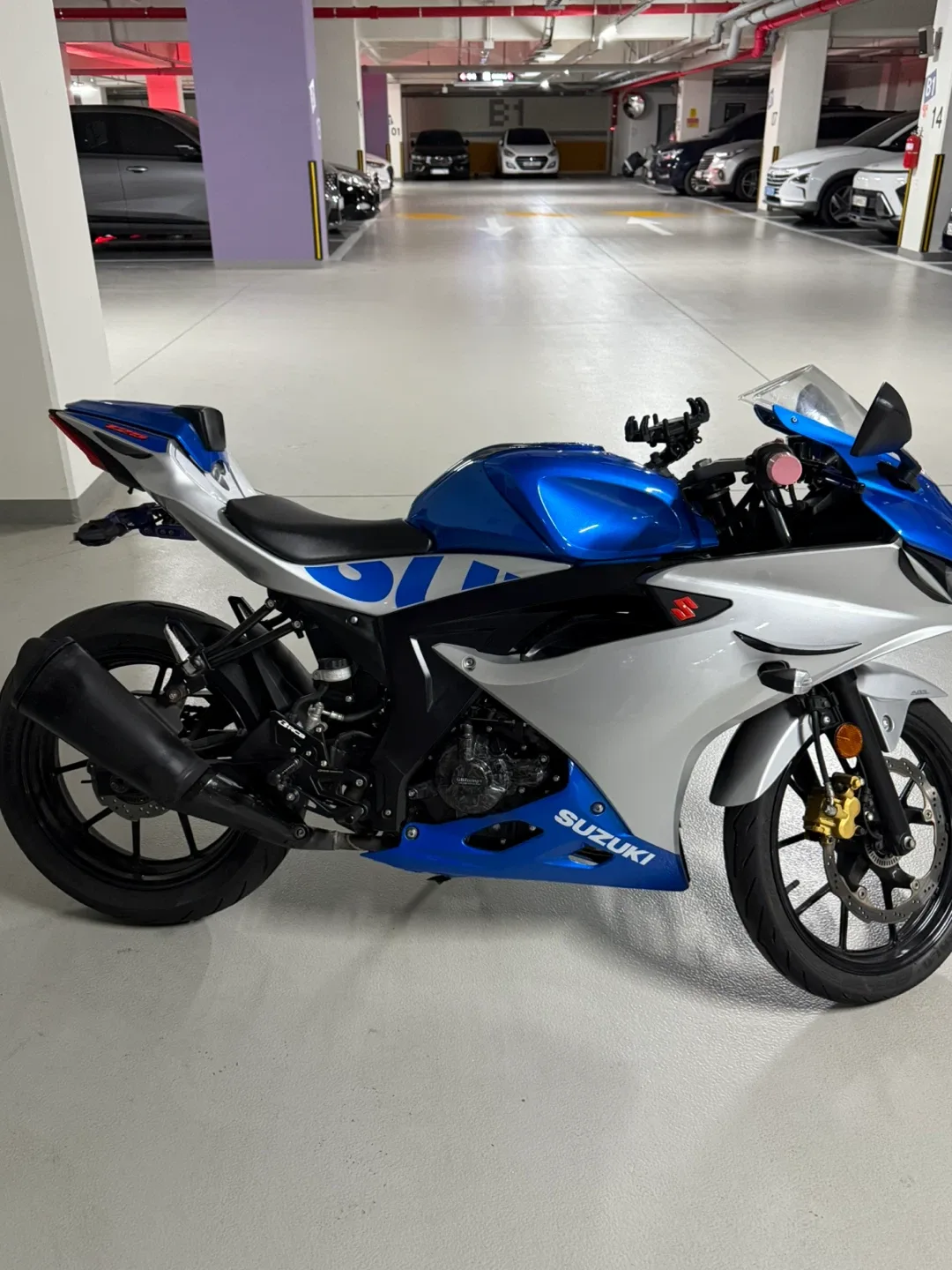 스즈키 GSX-R125 블루/실버 21년식