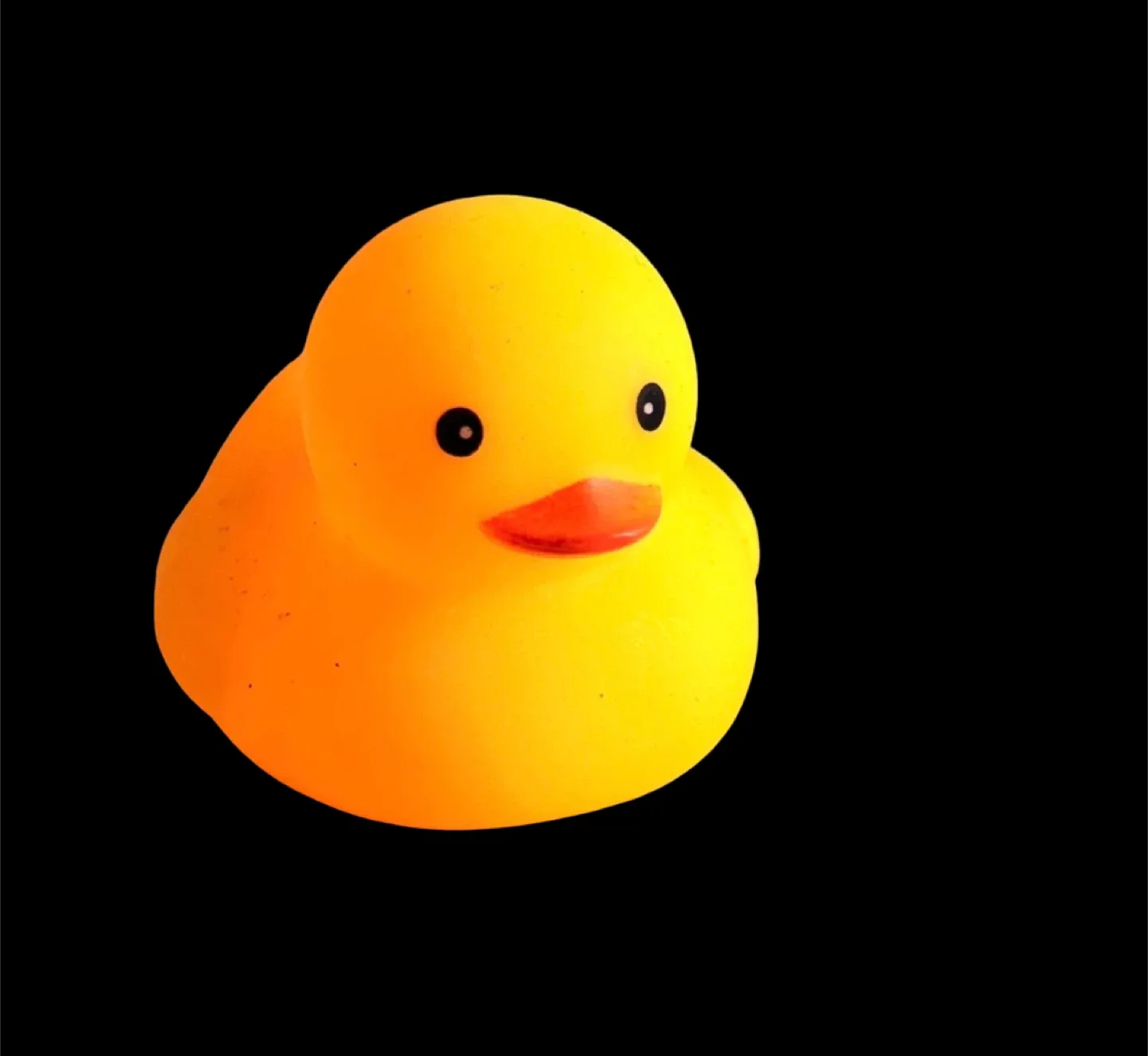 노란색 오리 인형