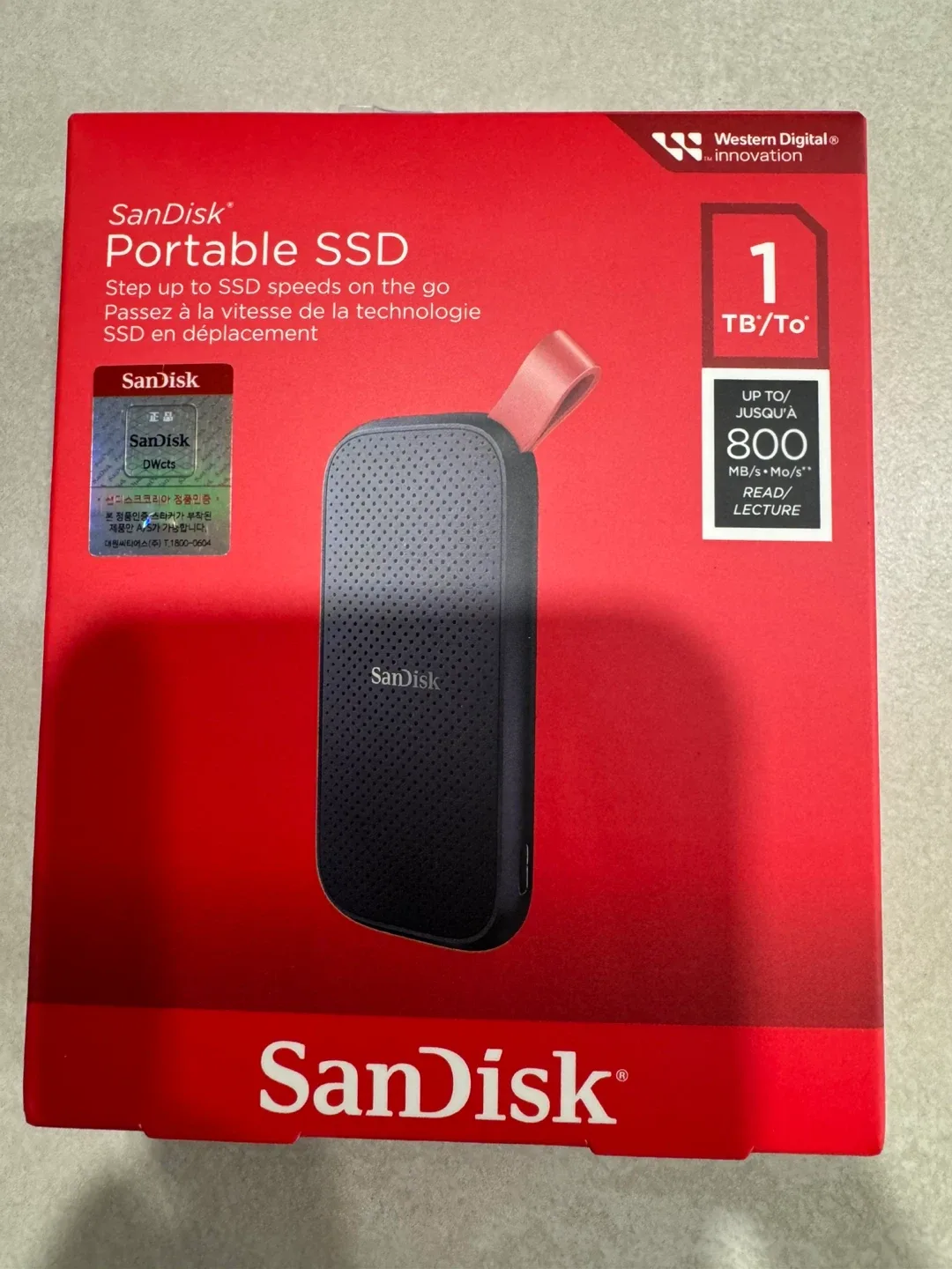 샌디스크 포터블 SSD 1TB
