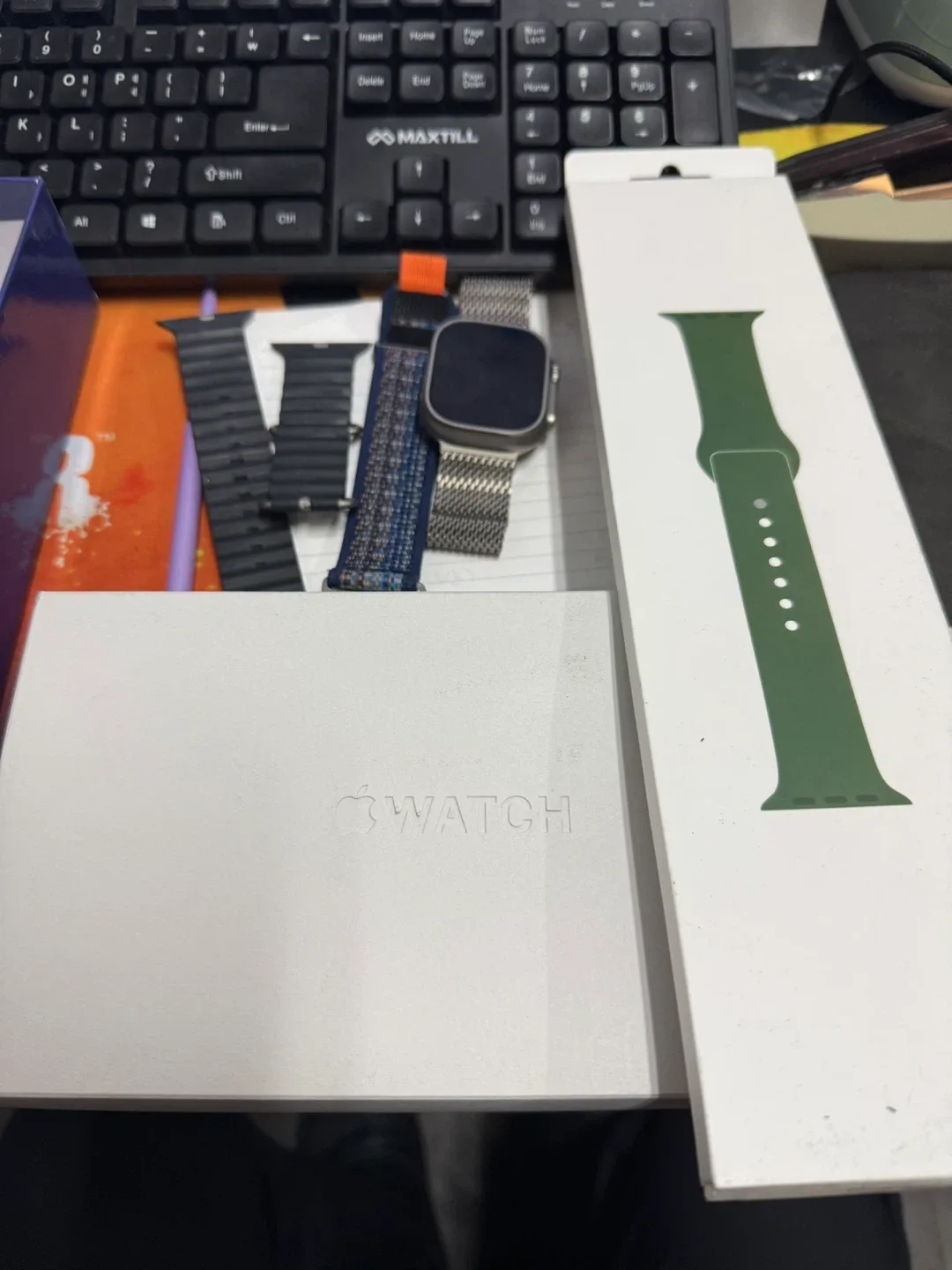 애플워치울트라1 + 울트라49mm 티타늄 밀레니즈루프