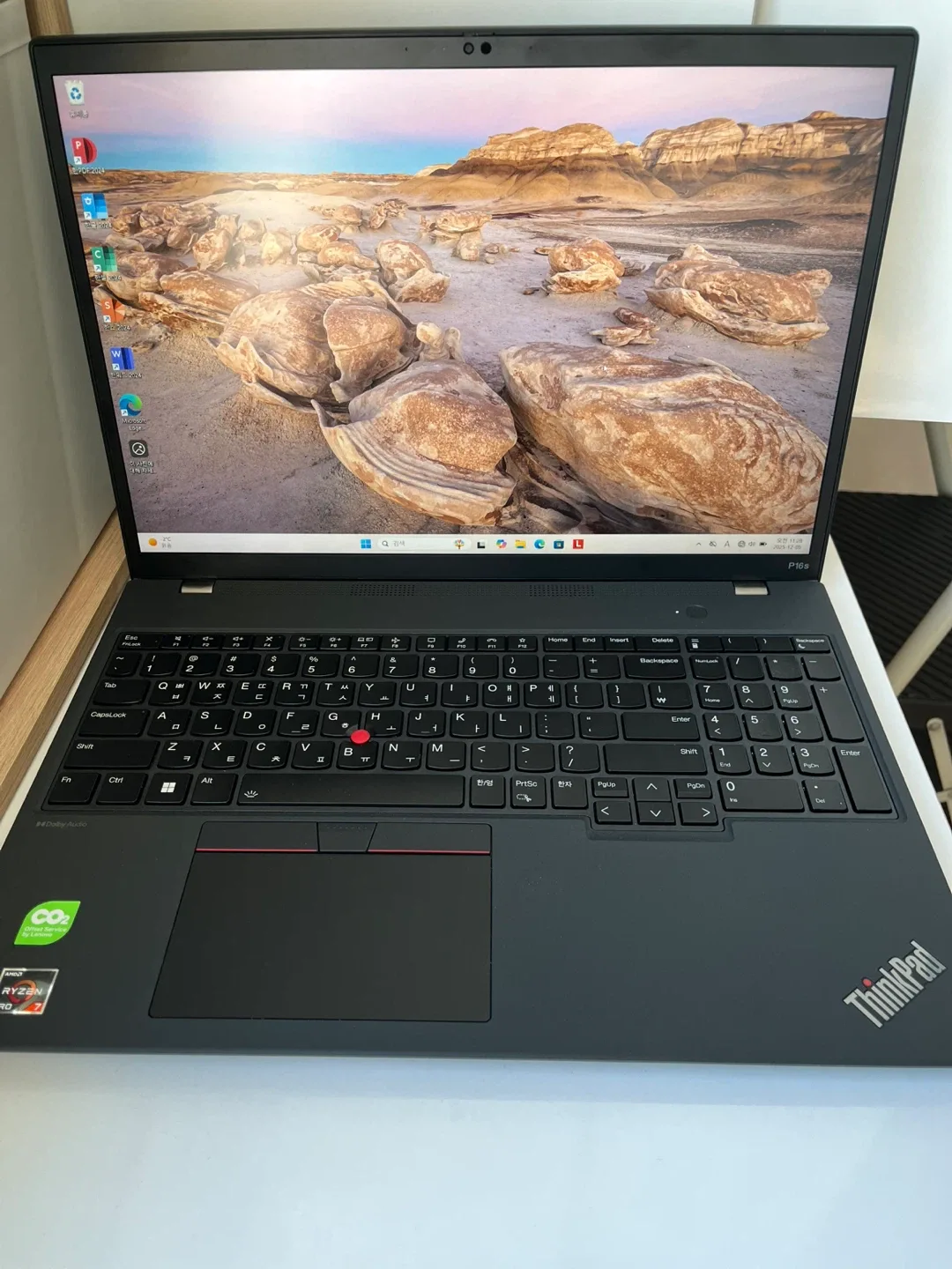 (초급처 오늘만 이가격)레노버 씽크패드 P16s Gen 2 Ryzen7 Pro 7840