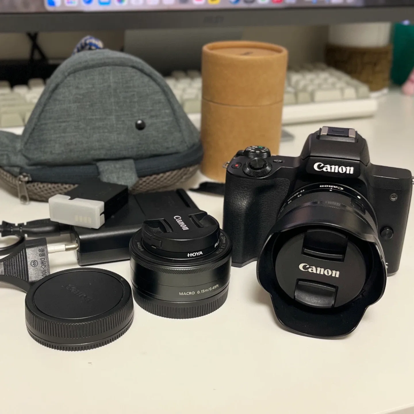 캐논 EOS M50 미러리스 카메라