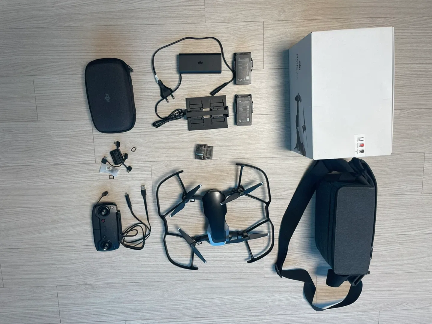 DJI 드론(매빅에어1)플라이 모어 콤보