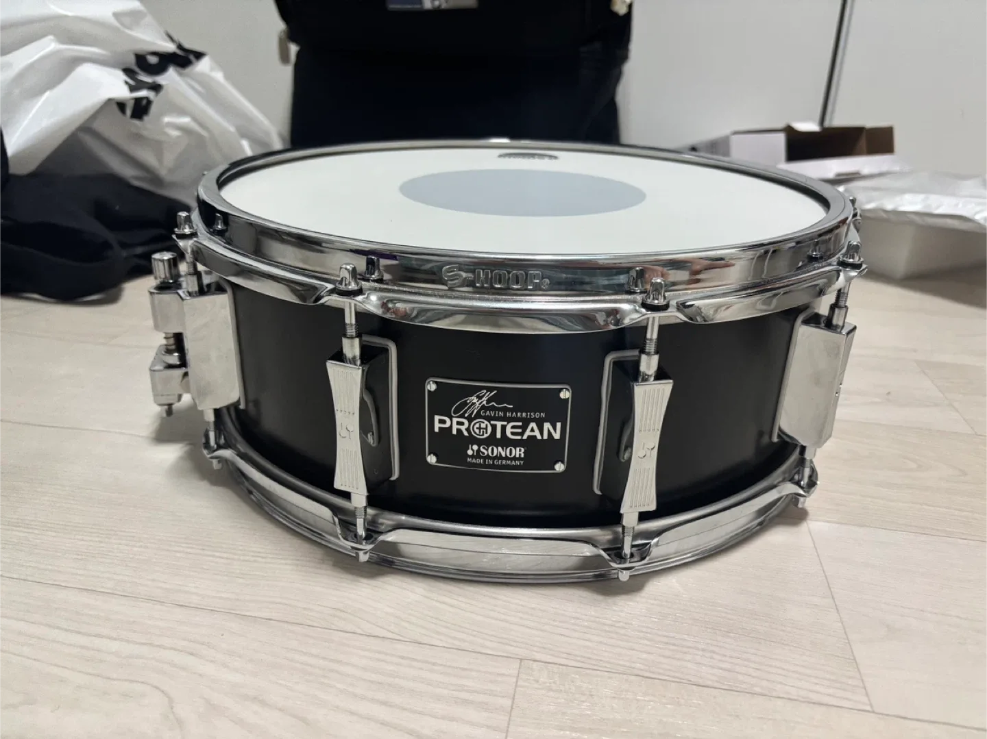 Sonor Gavin Harrison Protean 스네어 하드케이스,박스포함 새제품