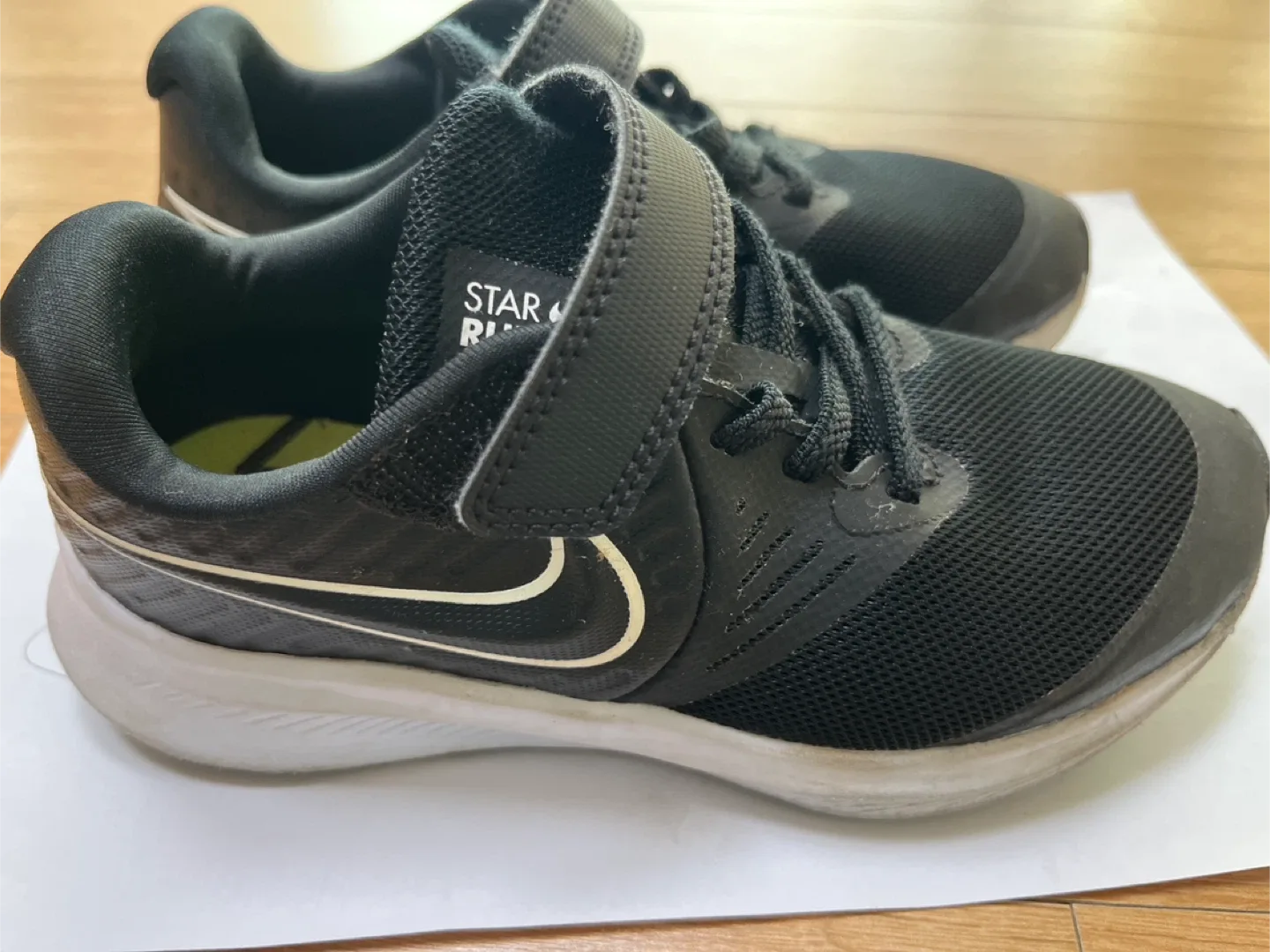 나이키 스타 러너 2.0 아동 운동화 블랙 180 (중고)