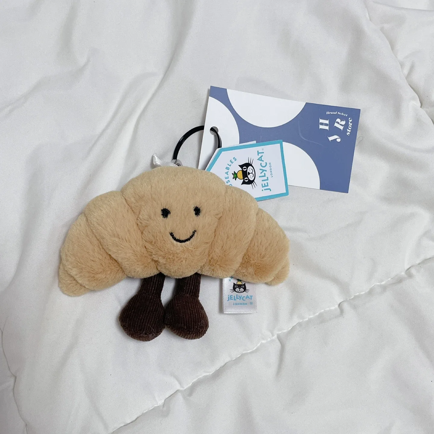 Jellycat 젤리캣 크로와상 인형 키링