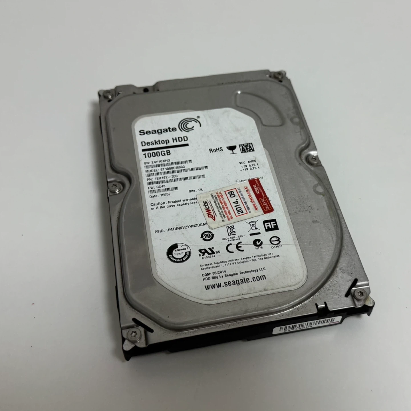 Seagate 씨게이트 1TB HDD 하드디스크 하드메모리 pc 부품 | 디지털기기 | 당근 중고거래