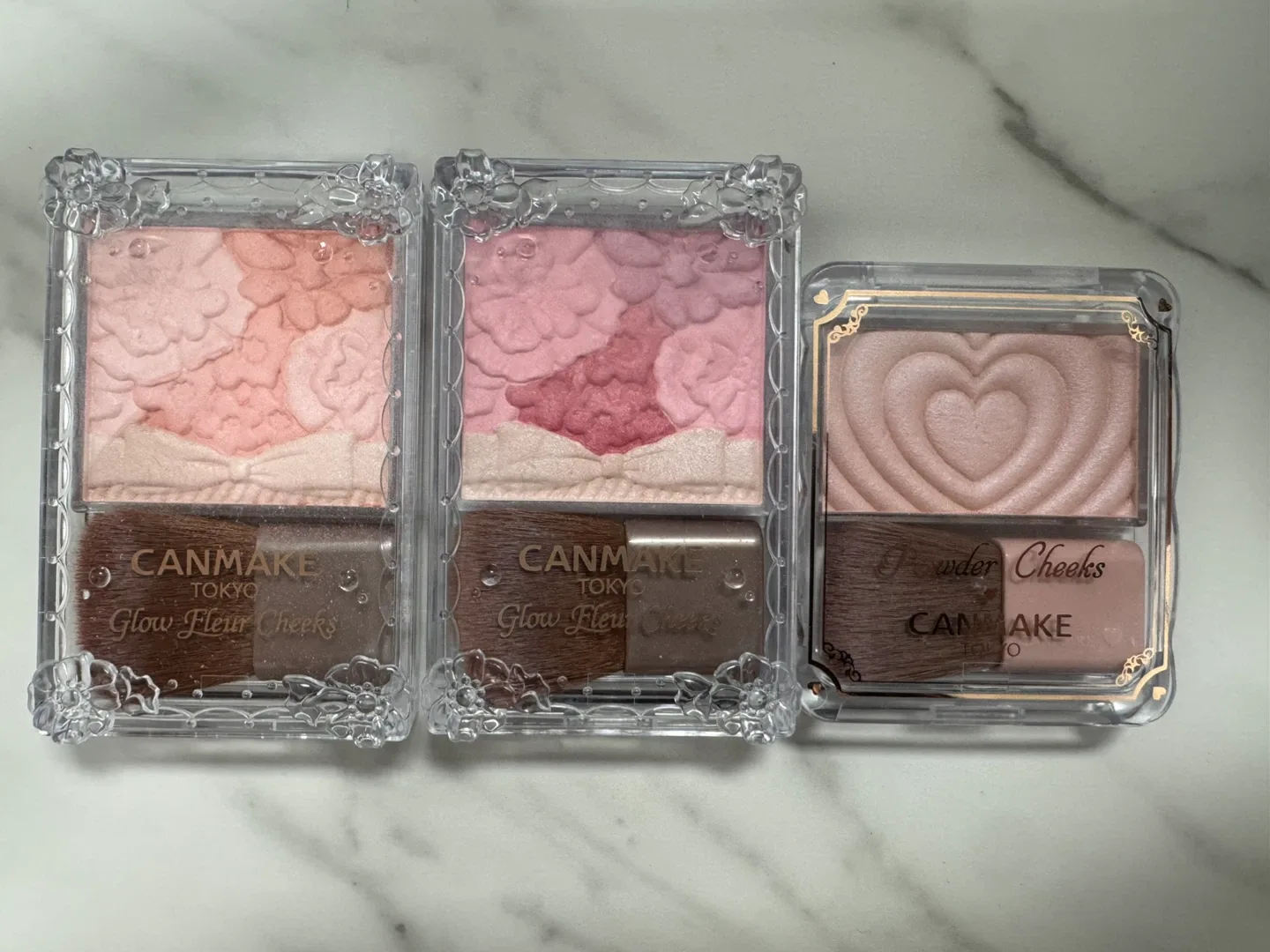 (마지막가격)캔메이크 화장품 3종 (17호블러셔는 판매완료)