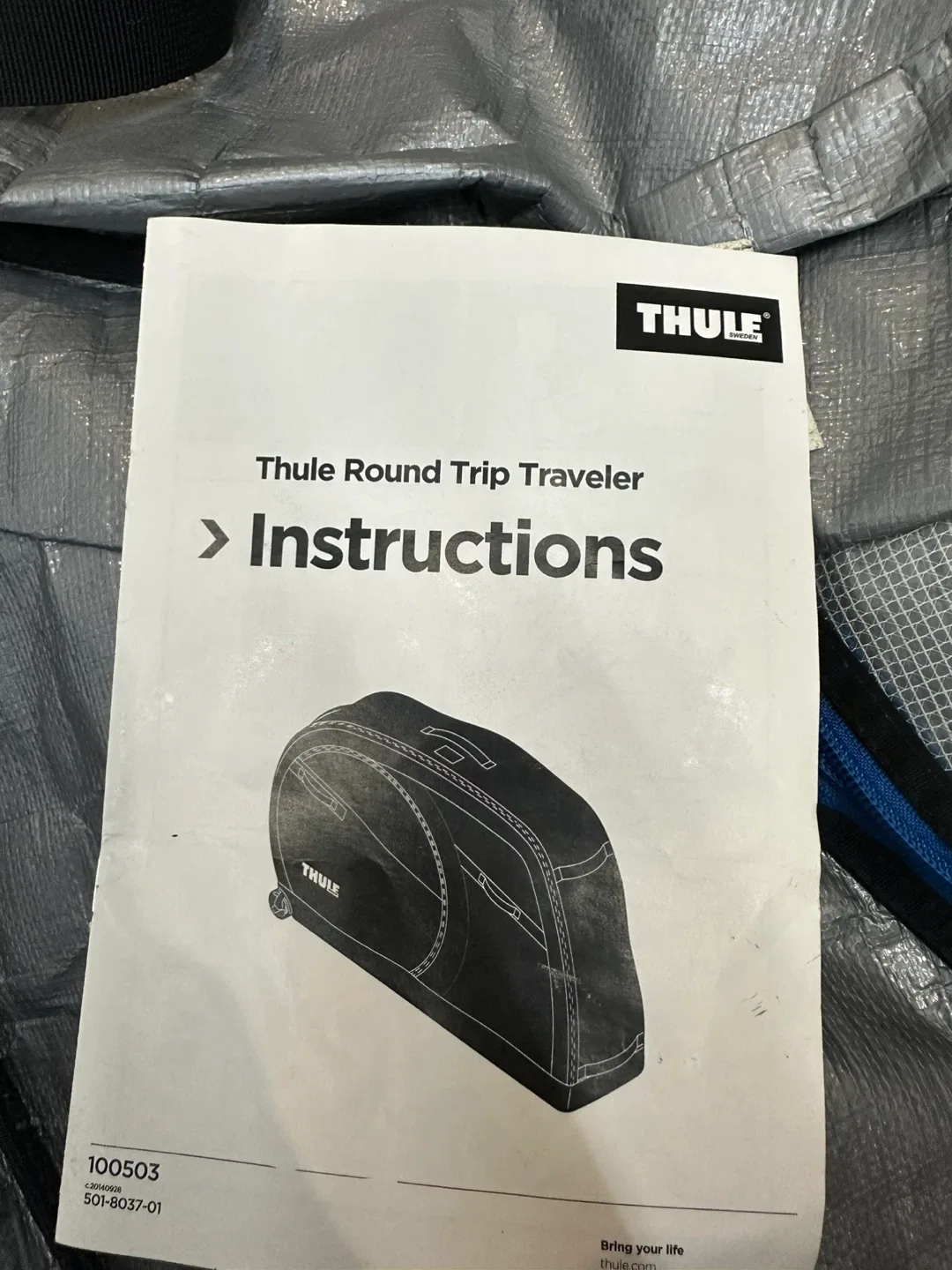 툴레 Round Trip Traveler 자전거항공 캐리어