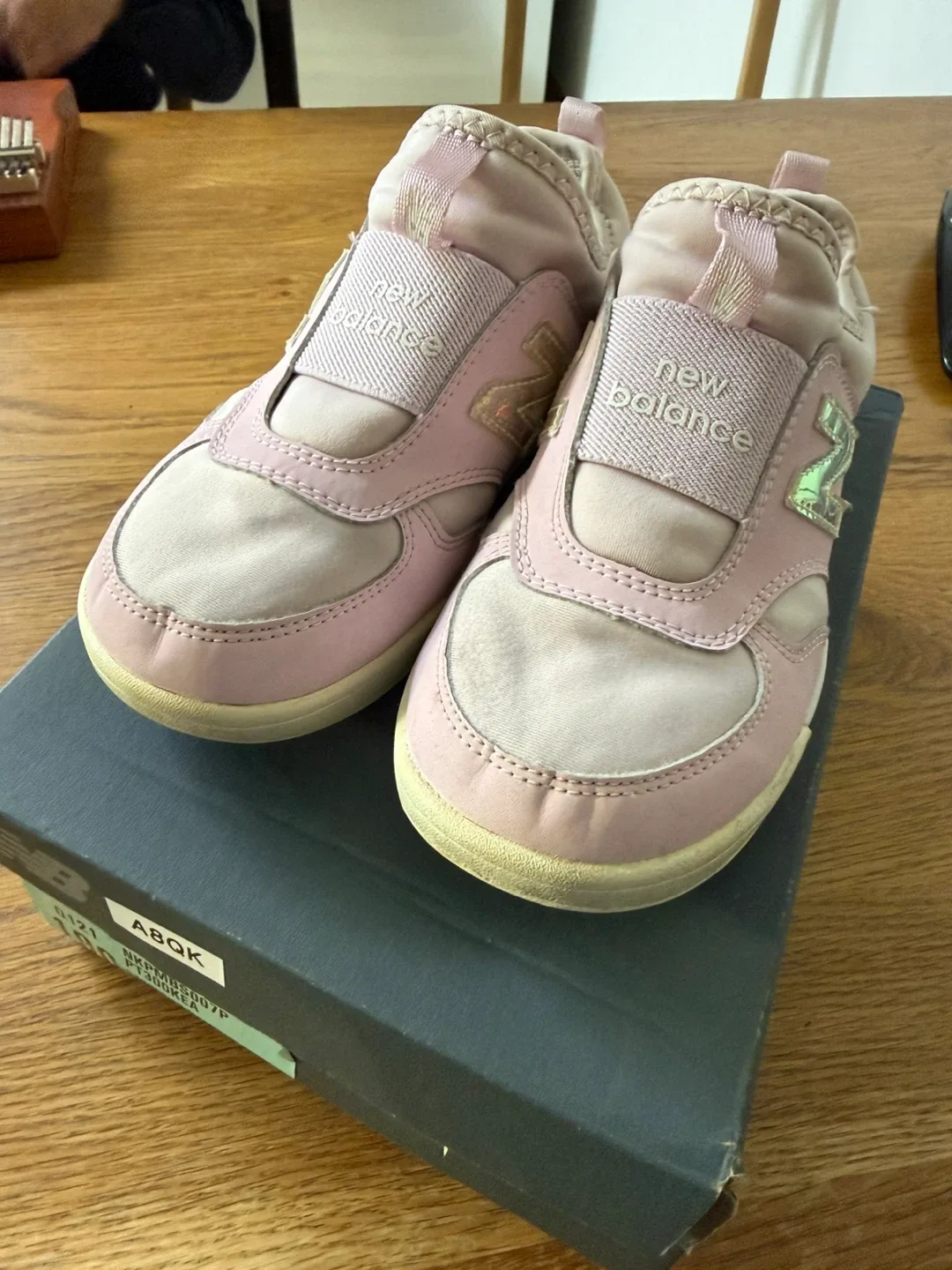 뉴발란스 아동 운동화 핑크 190mm