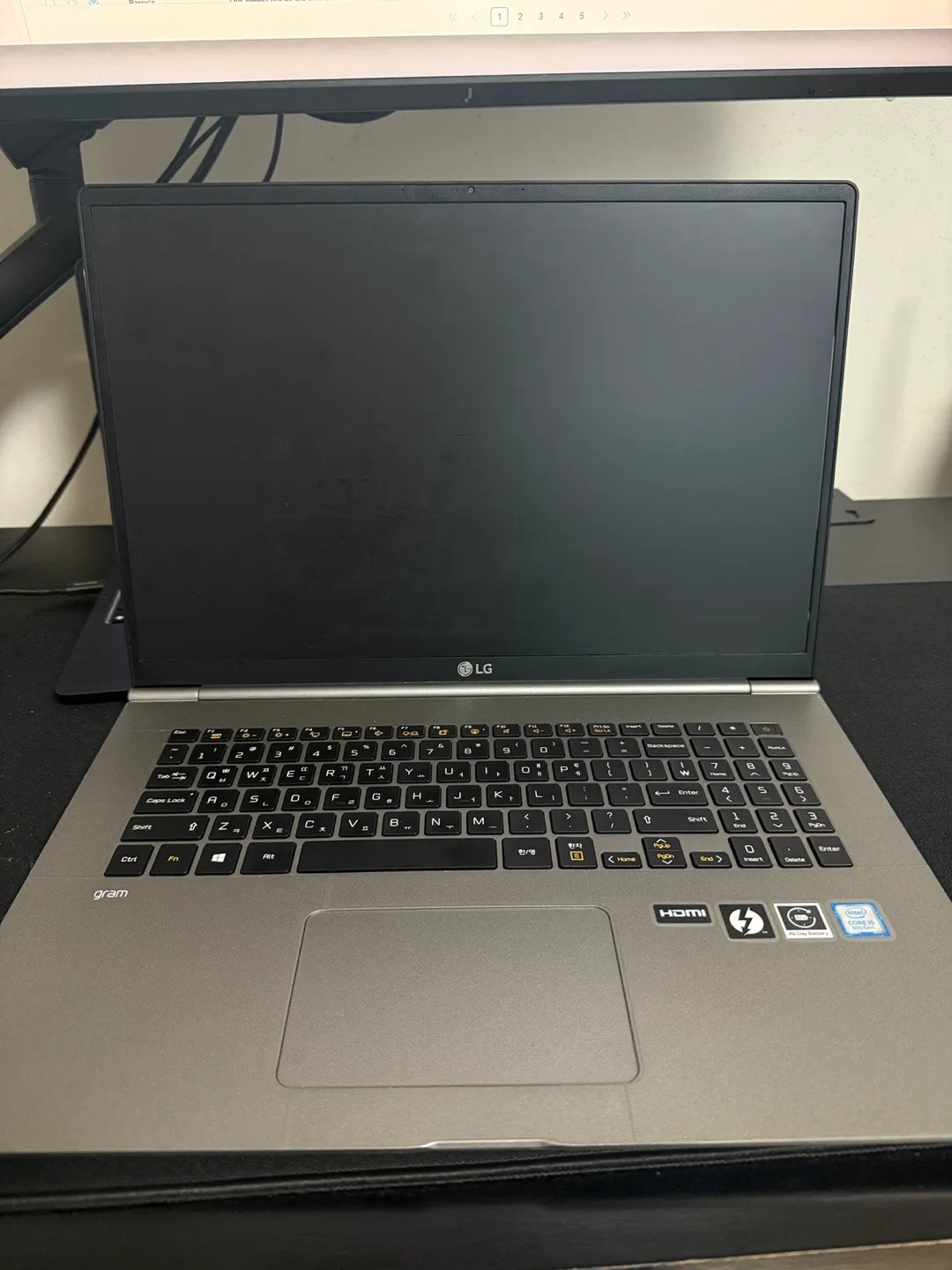 LG 그램 17인치 노트북 (i5)