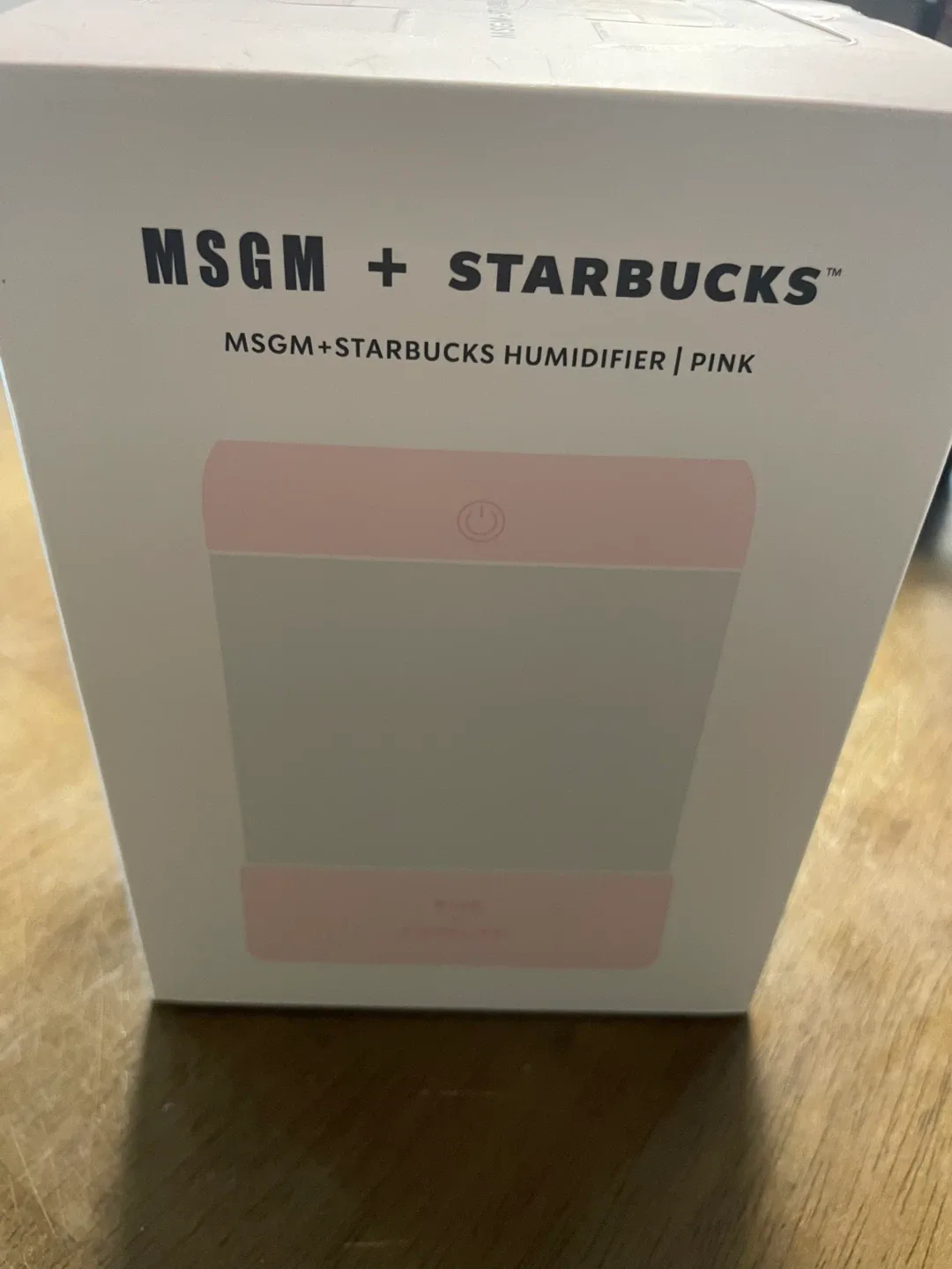 MSGM+스타벅스 콜라보 가습기 핑크 새제품
