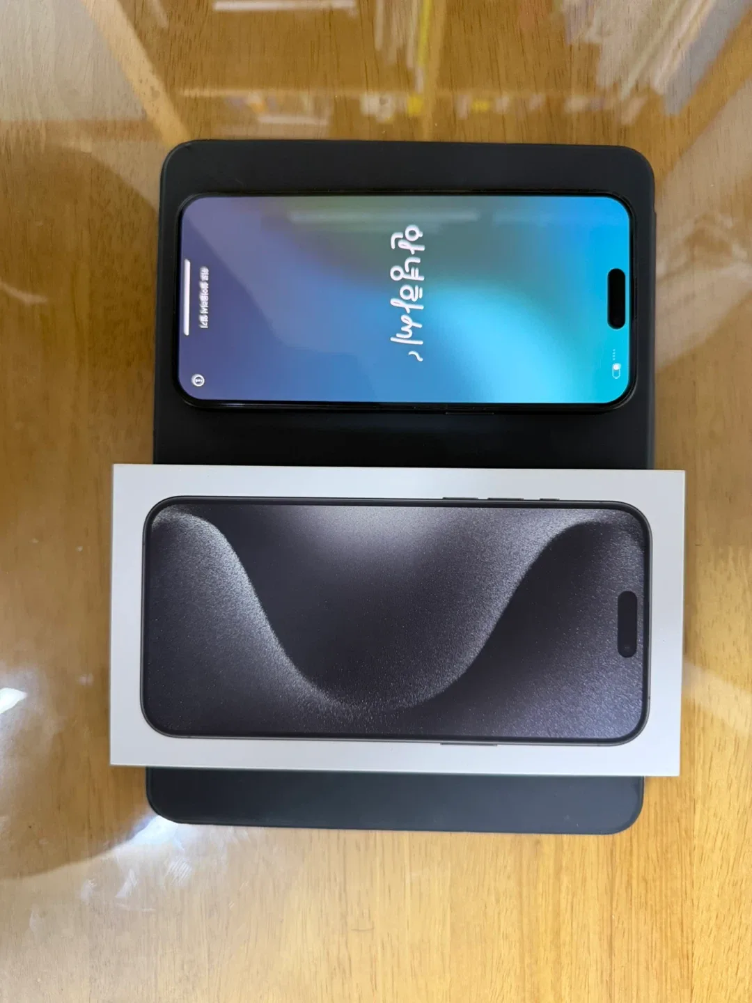 아이폰 15 Pro Max 블랙 티타늄1TB