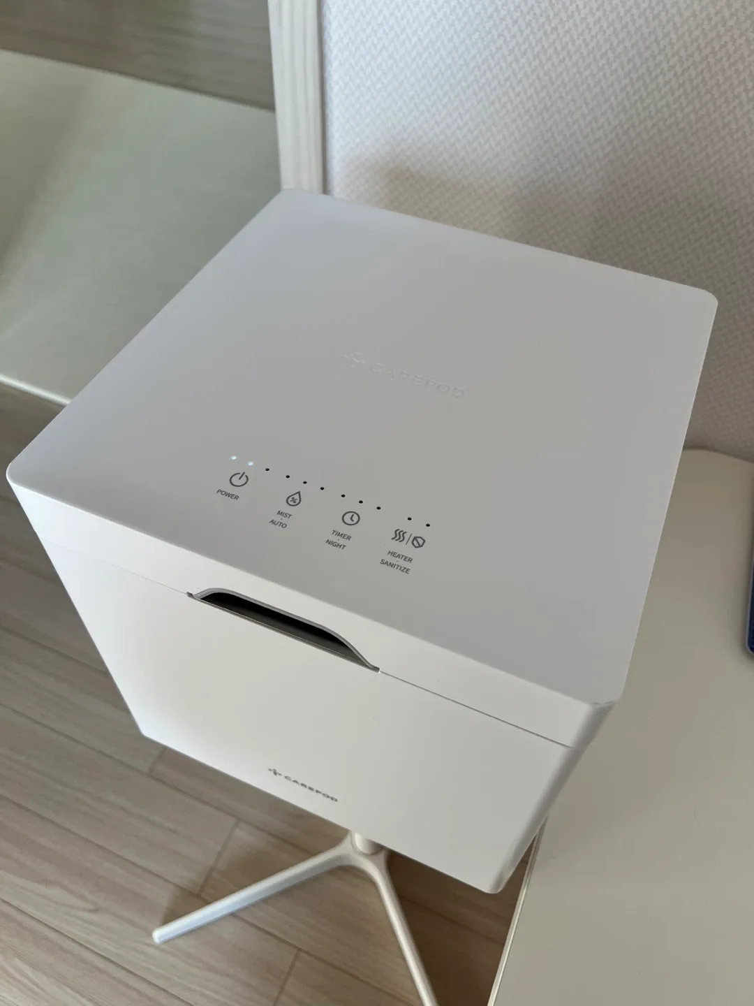 케어팟저온가열가습기 x50v 최신입니다!