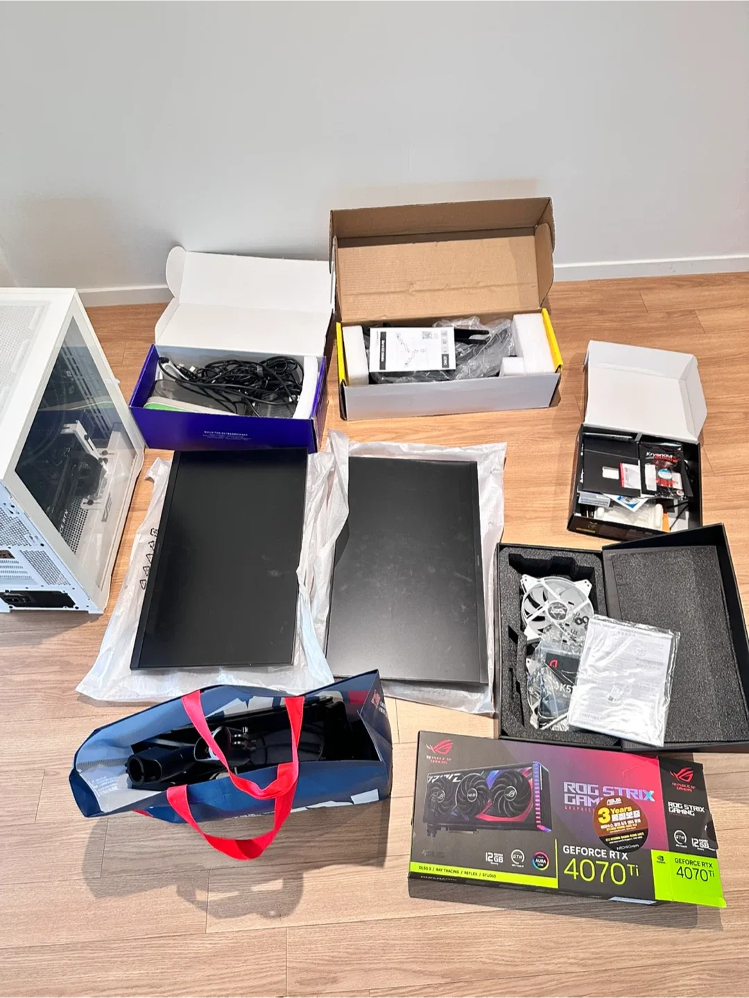 슈퍼컴퓨터 ROG STRIX RTX 4070 Ti 풀세트