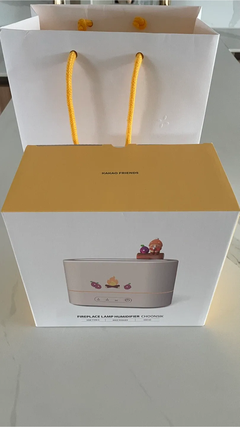 카카오프렌즈 춘식이 불멍 가습기 새제품