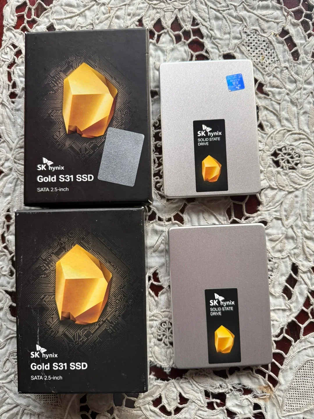 SK하이닉스 Gold S31 1TB SSD 2개