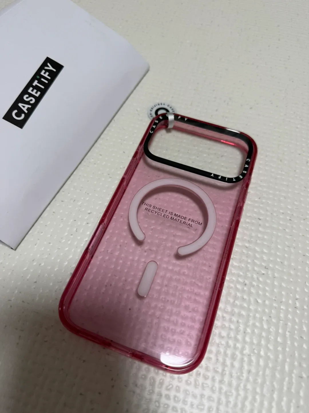 케이스티파이 아이폰 케이스 핑크