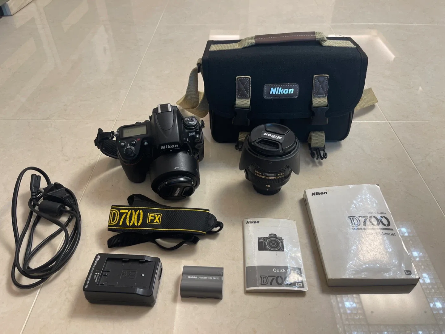 니콘 D700 DSLR 카메라 풀세트