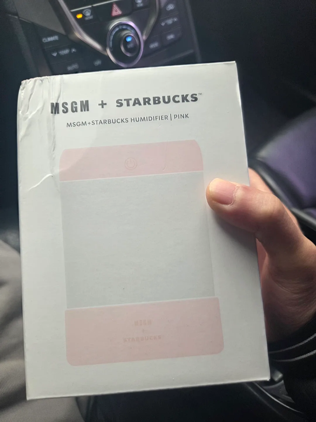 스타벅스 MSGM 가습기 핑크 새상품