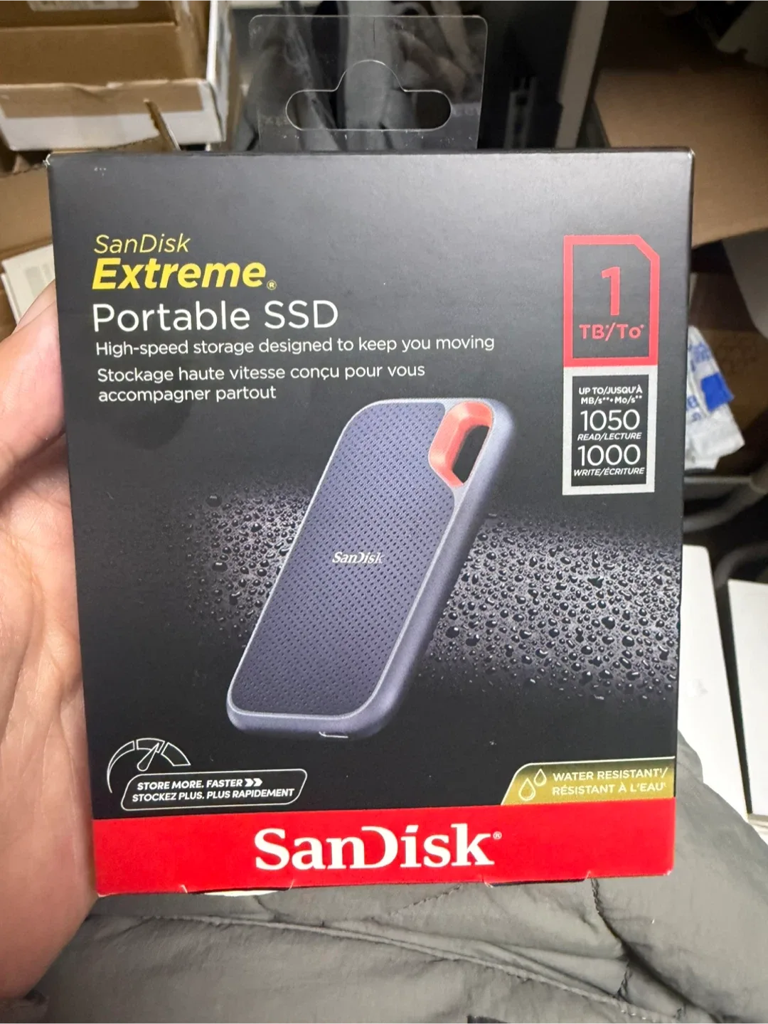 샌디스크 Extreme Portable SSD 1TB