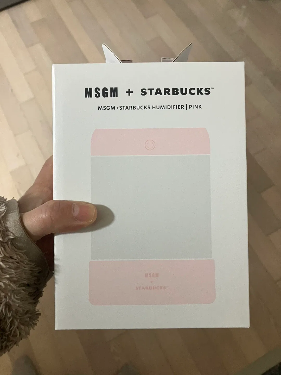 MSGM 스타벅스 가습기 핑크 미개봉