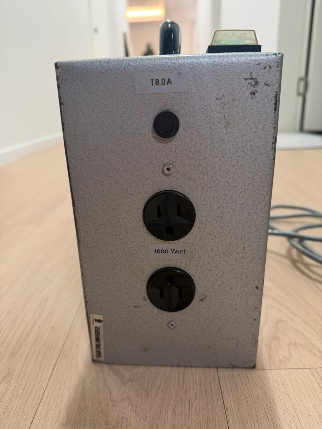 독일 빈티지 110v 다운트랜스 도란스 1600W