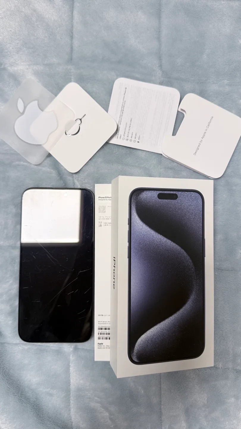 아이폰 15 Pro Max 512GB 블랙 티타늄