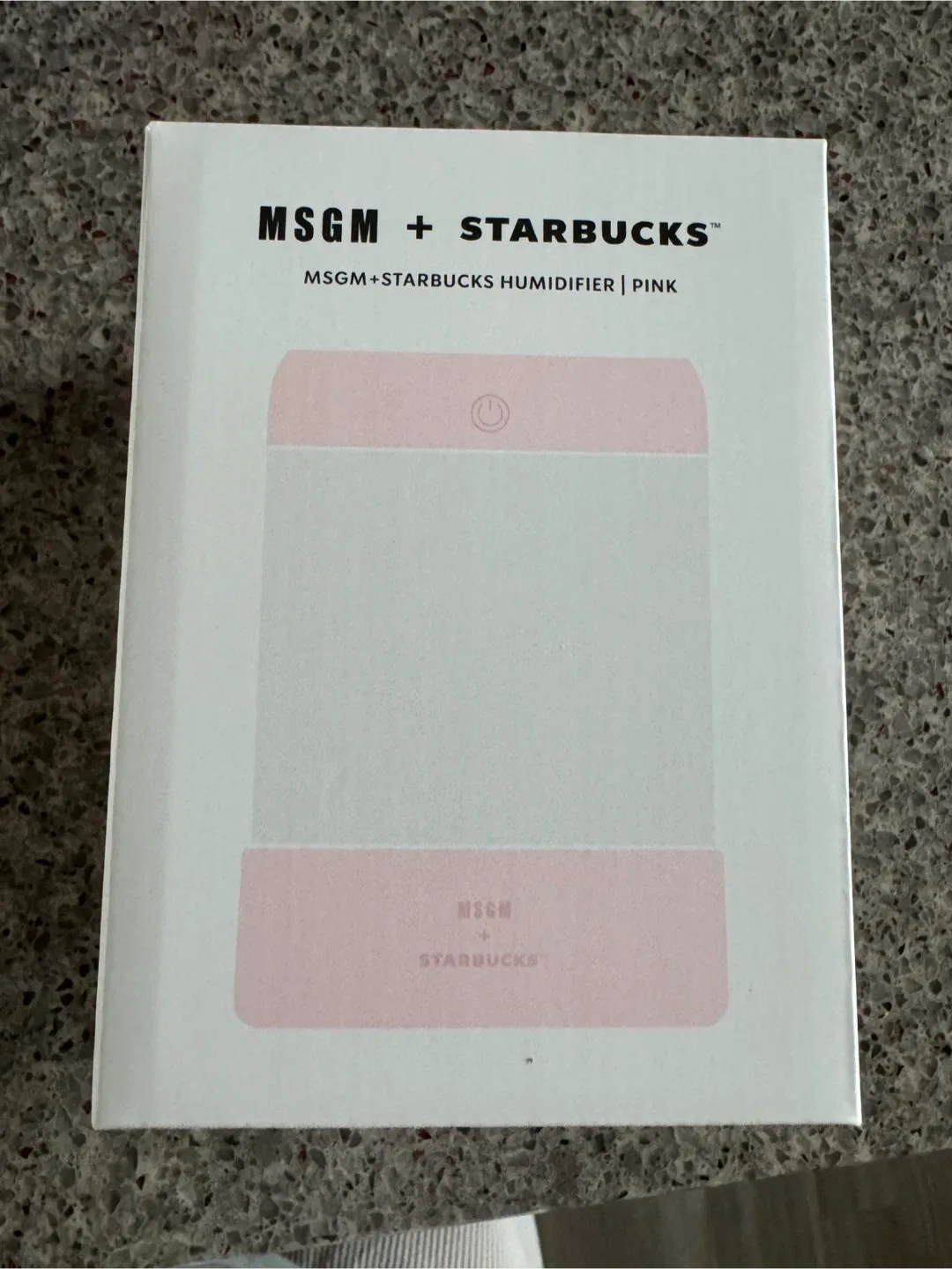 MSGM+스타벅스 핑크 가습기 새제품