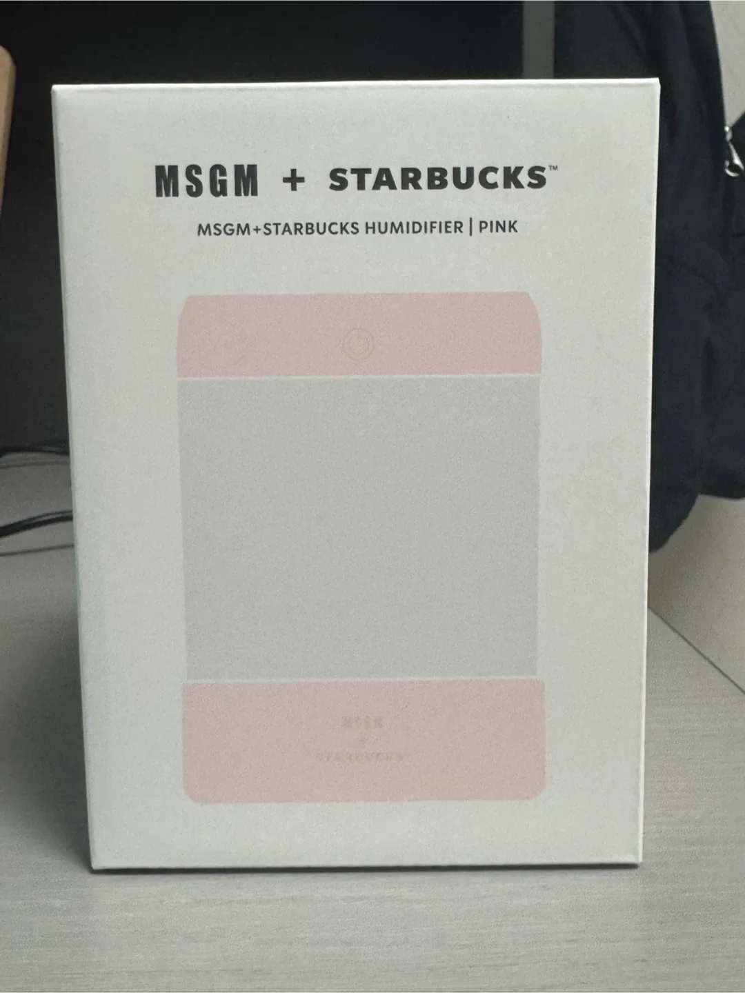 MSGM+스타벅스 핑크 가습기 새제품
