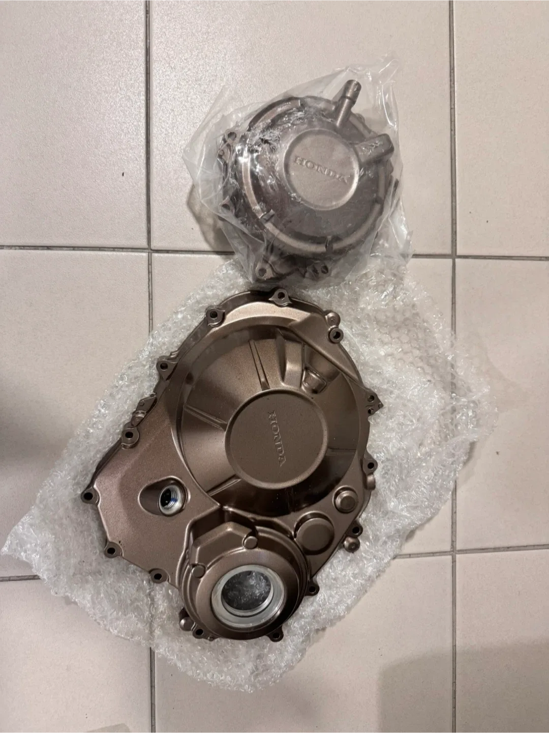 혼다 cb650r /cbr 650r 호환 오토바이 엔진 커버 세트 (브론즈)