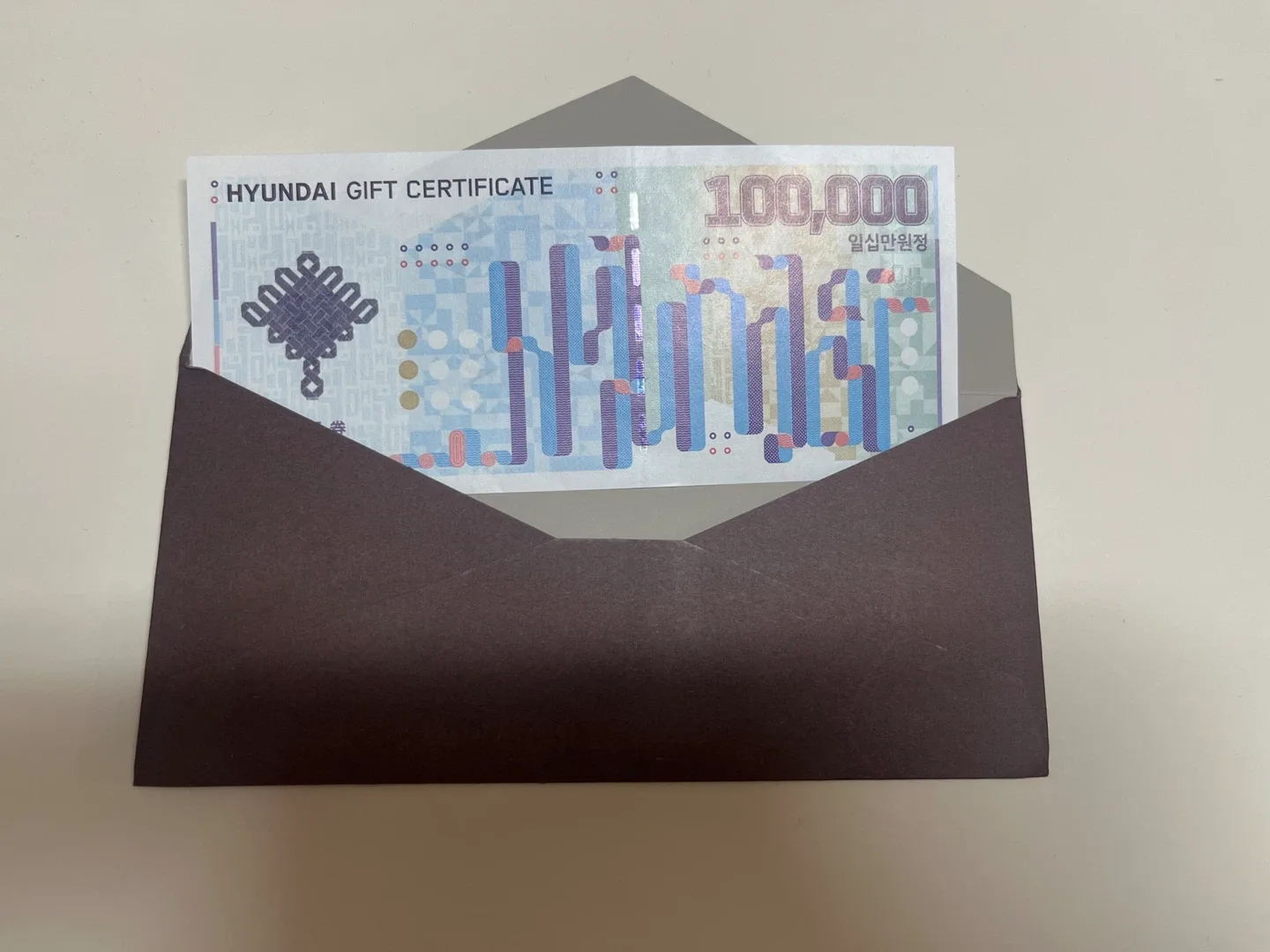 현대백화점 상품권 10만원권