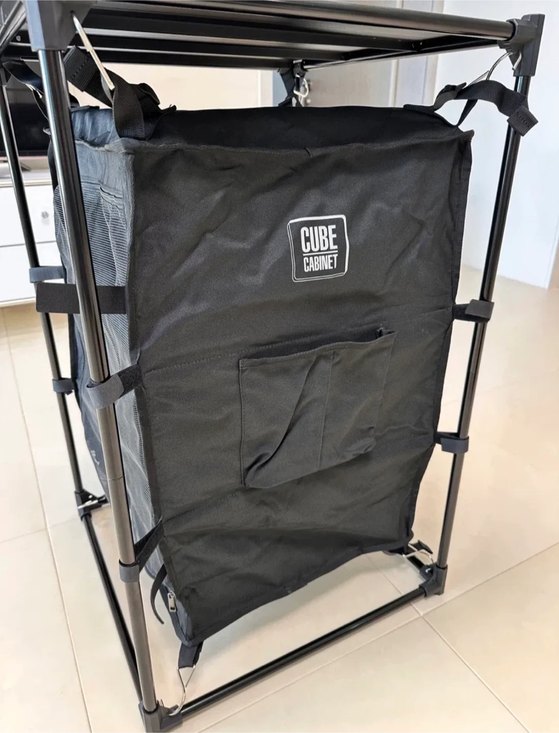 스노우라인 큐브 캐비넷 캠핑 수납장