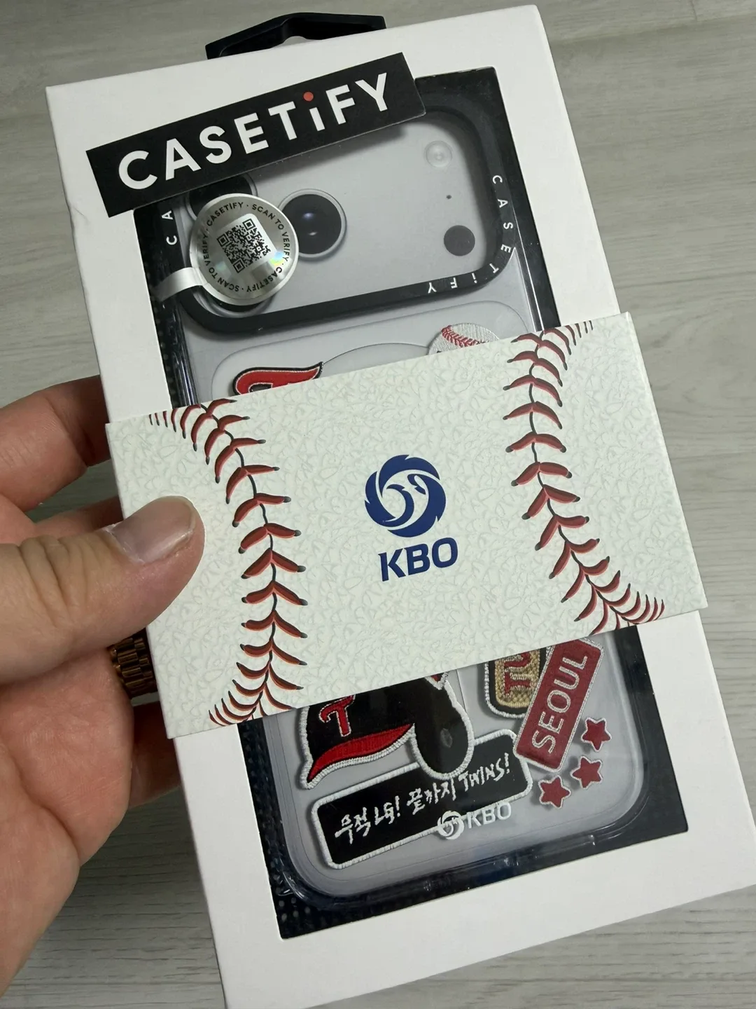 케이스티파이 x KBO LG 트윈스 아이폰17프로맥스 케이스