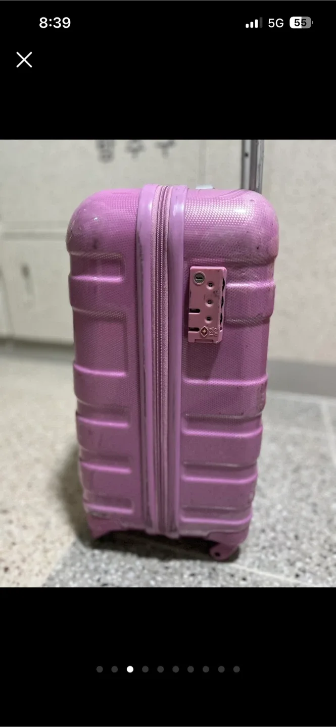 American Tourister 핑크 캐리어