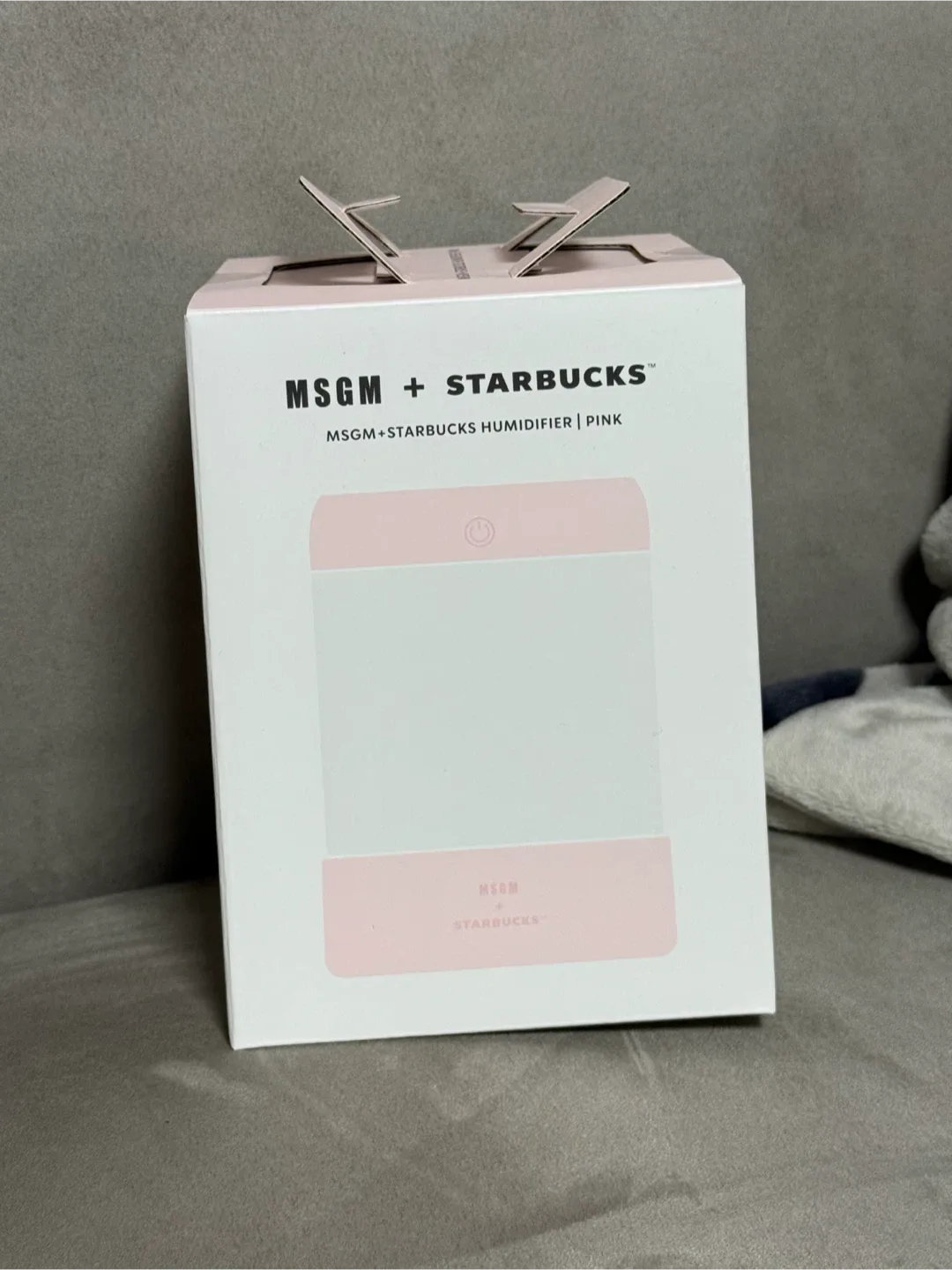 MSGM+스타벅스 핑크 가습기 새제품