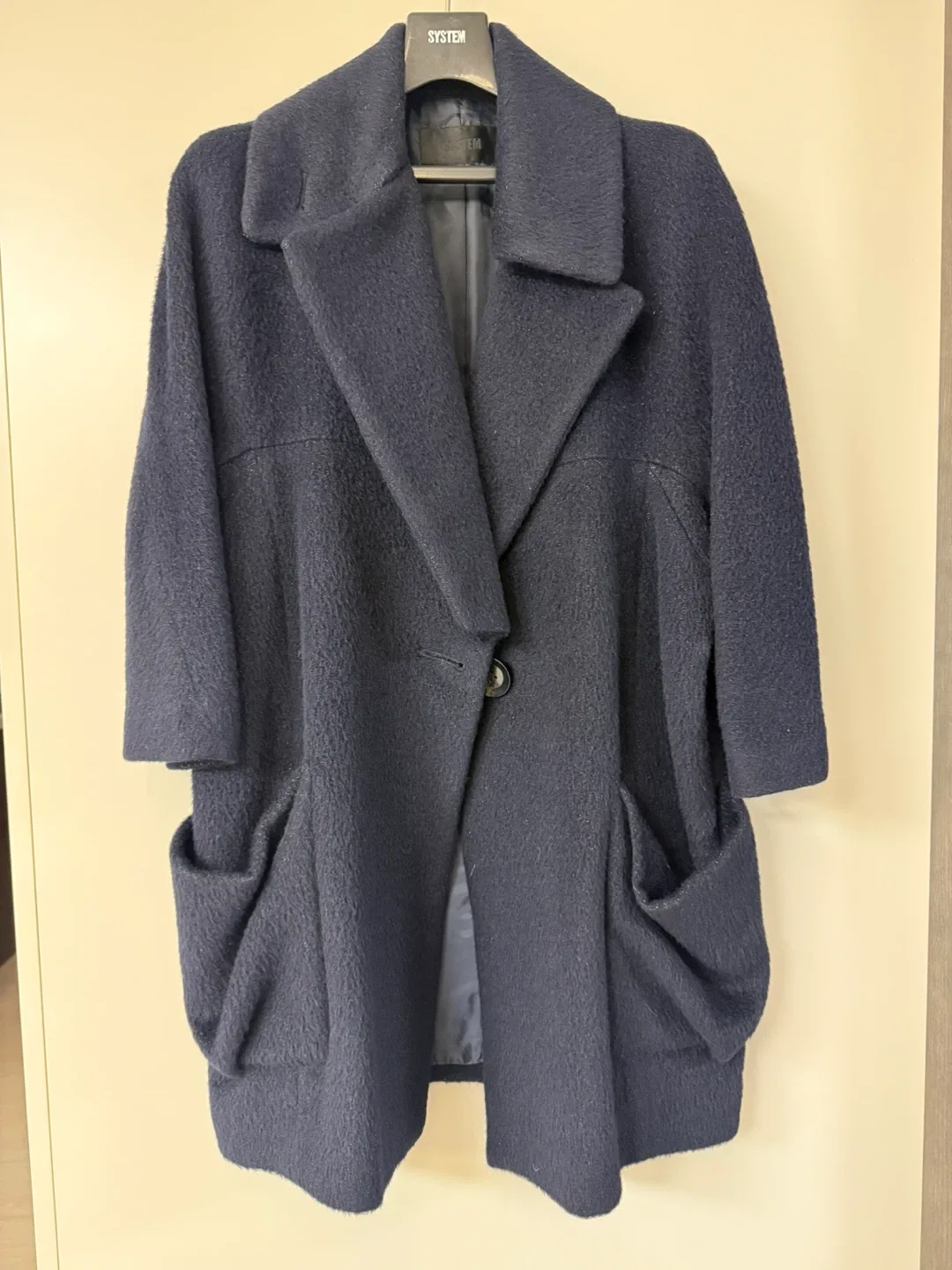 시스템 여성 코트 팝니다.