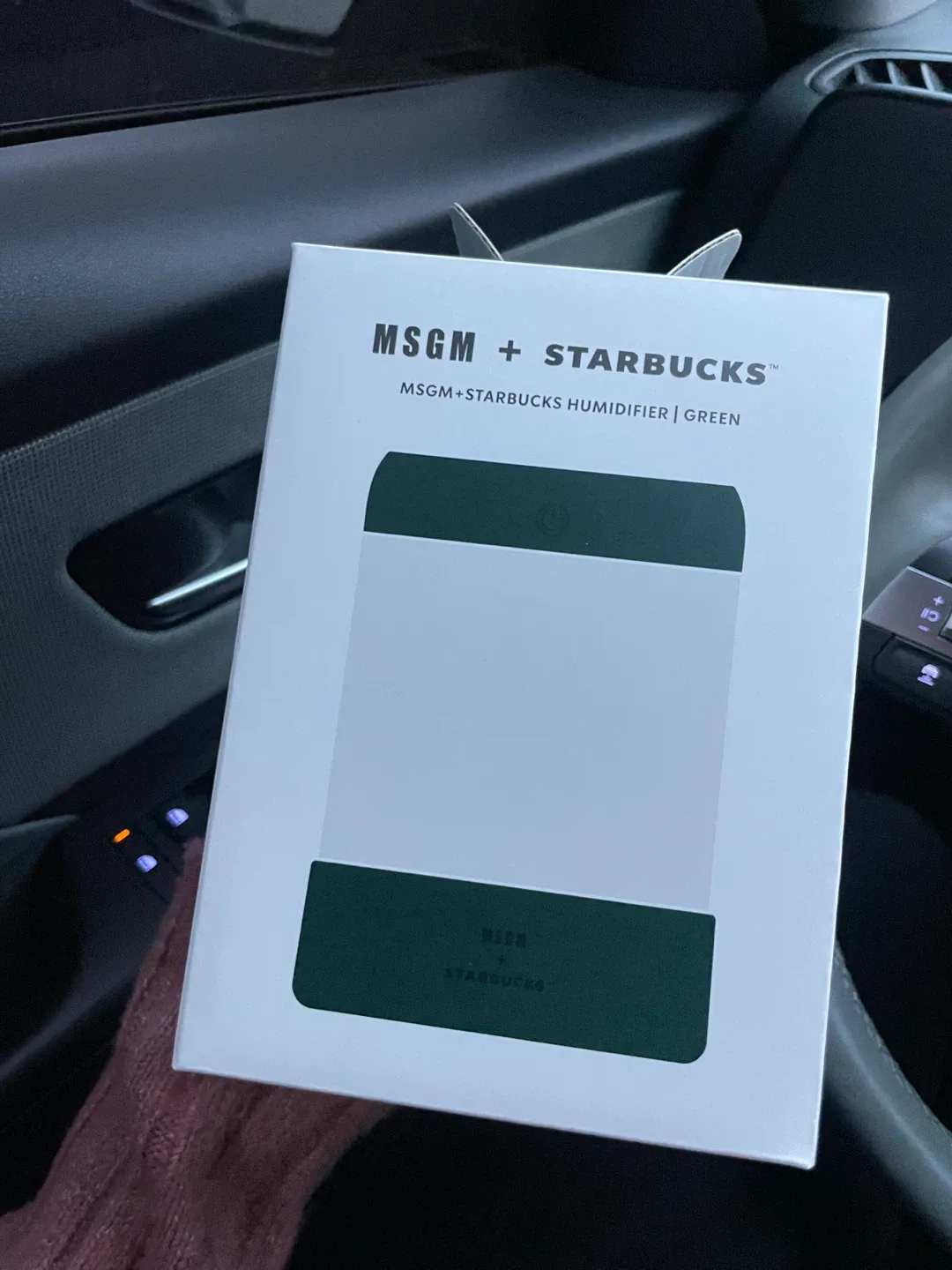 MSGM+스타벅스 콜라보 가습기 그린 새제품