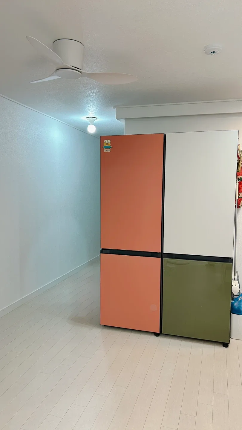 삼성 비스포크 냉장고 2도어 두개