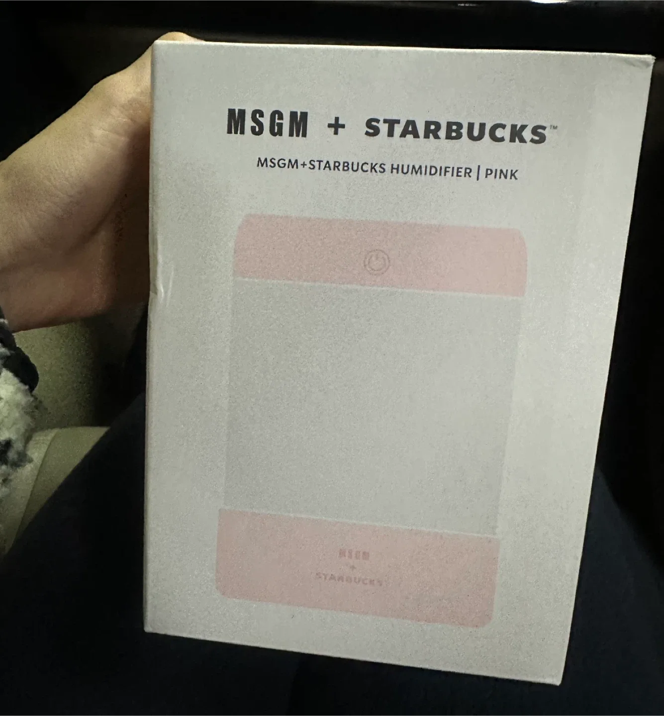 스타벅스 MSGM 가습기 핑크 미개봉