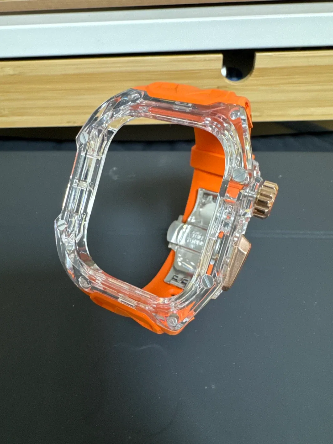 애플워치 애차드밀 스트랩 케이스(디버클, 44mm)
