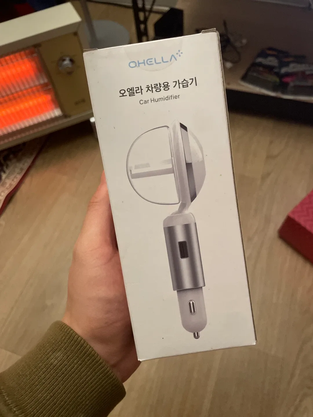 오엘라 차량용 가습기 새상품