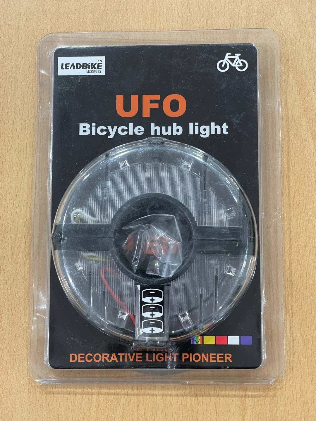 LEADBIKE UFO 자전거 허브 라이트 새제품